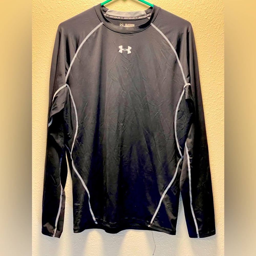 Under Armour Long Sleeve Shirt- Compression Heat Gear- XXL